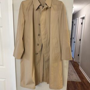 London Fog Beige Men's Trench Coat